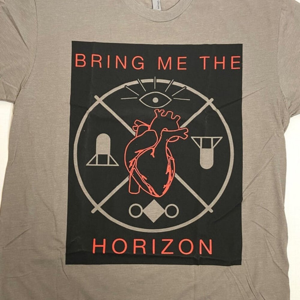 Bring Me The Horizon NOS Adult XL Gray T-Shirt